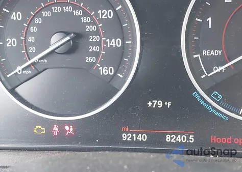 2017 BMW 330I xDrive из США, поврежденный, VIN WBA8D9C52HK677809